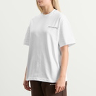 MKI Women's Signature Overlay T-Shirt Presented by END. in White/Light Grey