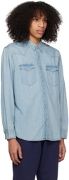 Levi's Blue Western Denim Shirt
