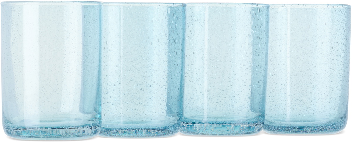 The Conran Shop Blue Bubble Tumbler Set, 4 pcs