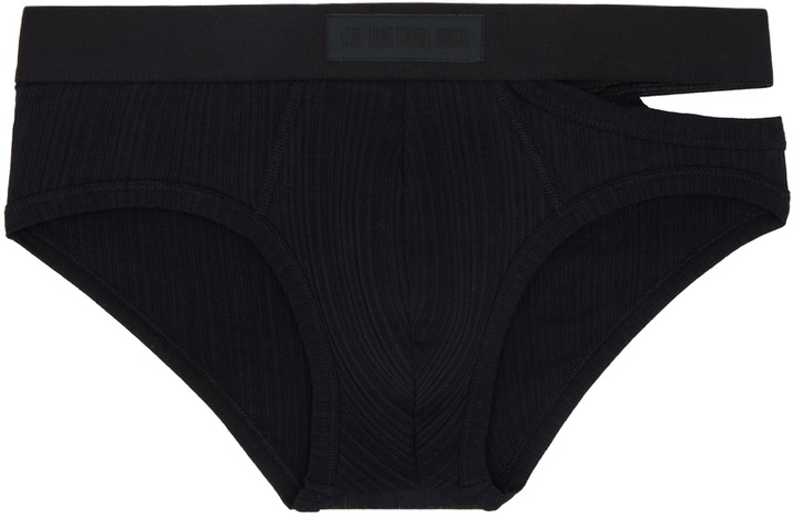 Photo: LGN Louis Gabriel Nouchi Black Cutout Briefs