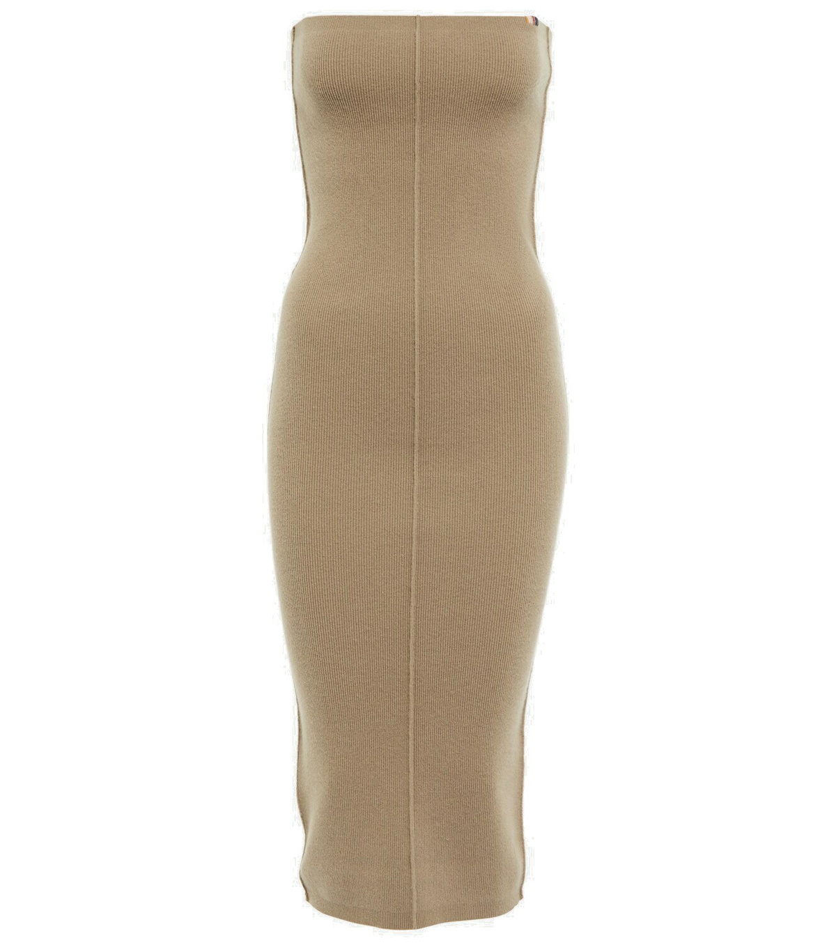 Cashmere Mix Midi Dress (3D-Knit)