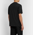 Y-3 - Logo-Print Cotton-Jersey T-Shirt - Black