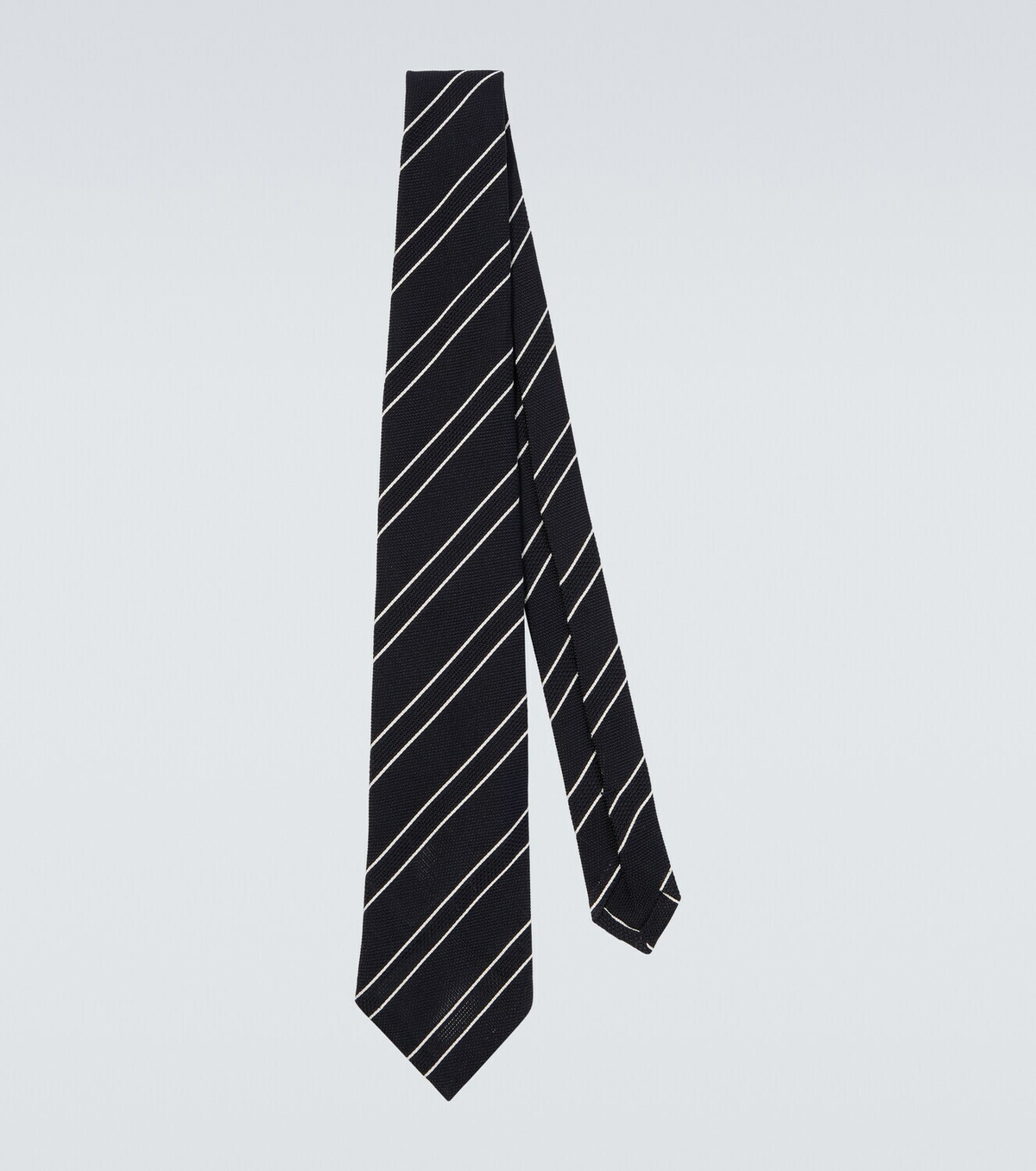 Dunhill Striped silk tie