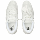 Off-White Men's Out Of Office Suede Sneakers in White