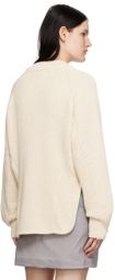 Hyein Seo Beige Oversized Sweater