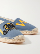 LOEWE - Paula's Ibiza Logo-Detailed Canvas Espadrilles - Blue