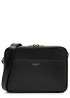 Saint Laurent Daily Cam Logo Leather Cross-body bag - Black - One Size