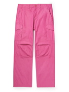 Our Legacy - Trekking Wide-Leg Cotton-Blend Ripstop Cargo Trousers - Pink