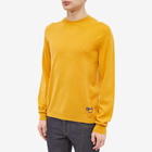 Gucci Men's Fine Cashmere Crew Knit in Zest