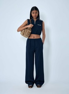 Miu Miu Elasticated Wide-Leg Pants