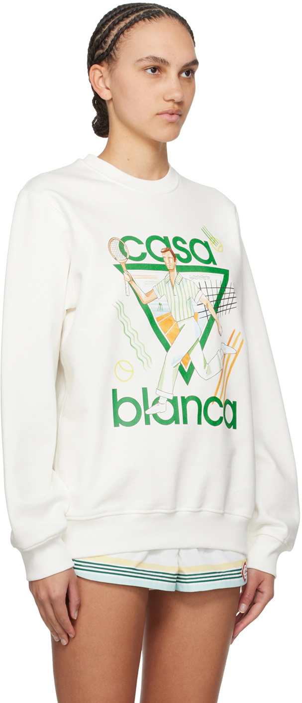 Casablanca Off-White 'Le Jeu' Sweatshirt