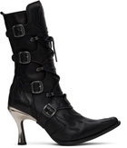 VETEMENTS Black New Rock Edition Rockstar Boots