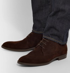 Hugo Boss - Coventry Suede Chukka Boots - Brown