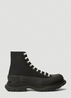 Alexander McQueen - Tread Lace-Up Boots in Black