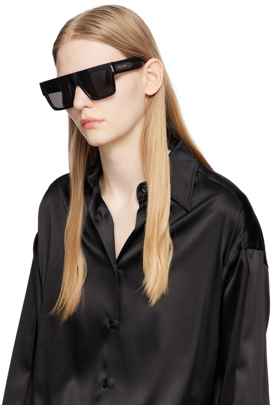 【関税込み】Saint Laurent ブラック SL 628 サングラス Amazon.com: Saint Laurent SL 628 Black/Grey 55/19/145 men