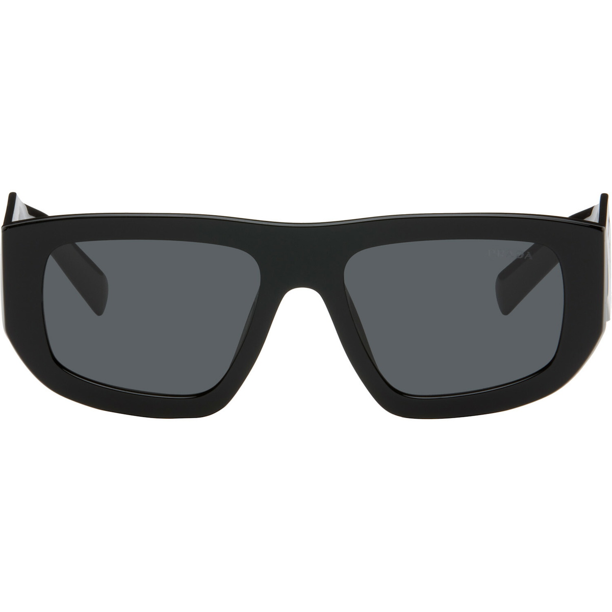 Prada Eyewear Black Square Sunglasses