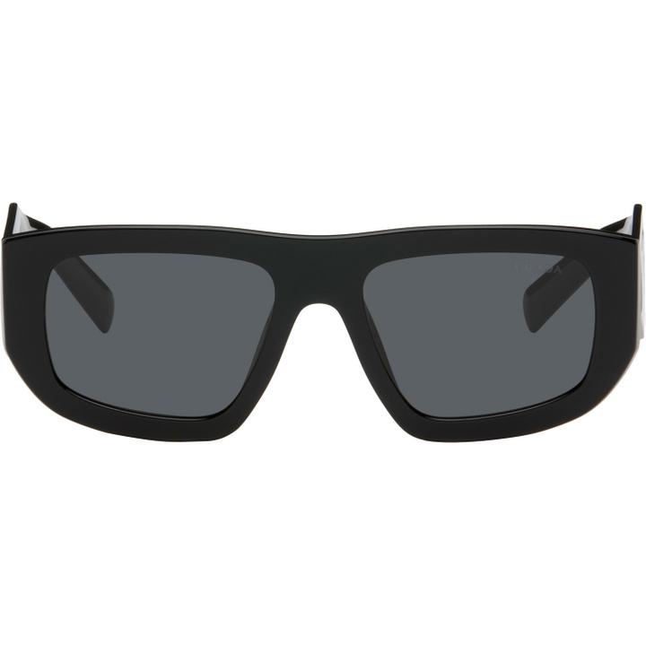 Photo: Prada Eyewear Black Square Sunglasses