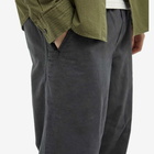 Folk Men's Drawcord Assembly Pant in Charcoal Moleskin