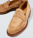 Brunello Cucinelli Suede penny loafers