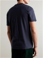Massimo Alba - Panarea Cotton-Jersey T-Shirt - Blue