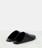 The Row Dante leather mules
