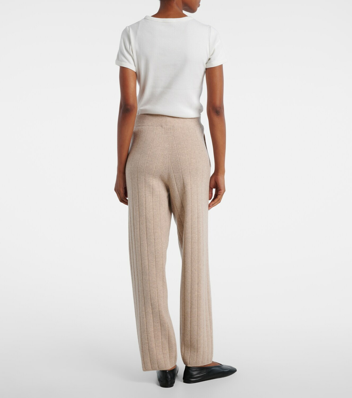 Max Mara Jardin ribbed-knit cashmere sweatpants