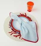Les-Ottomans Coral set of 2 placemats