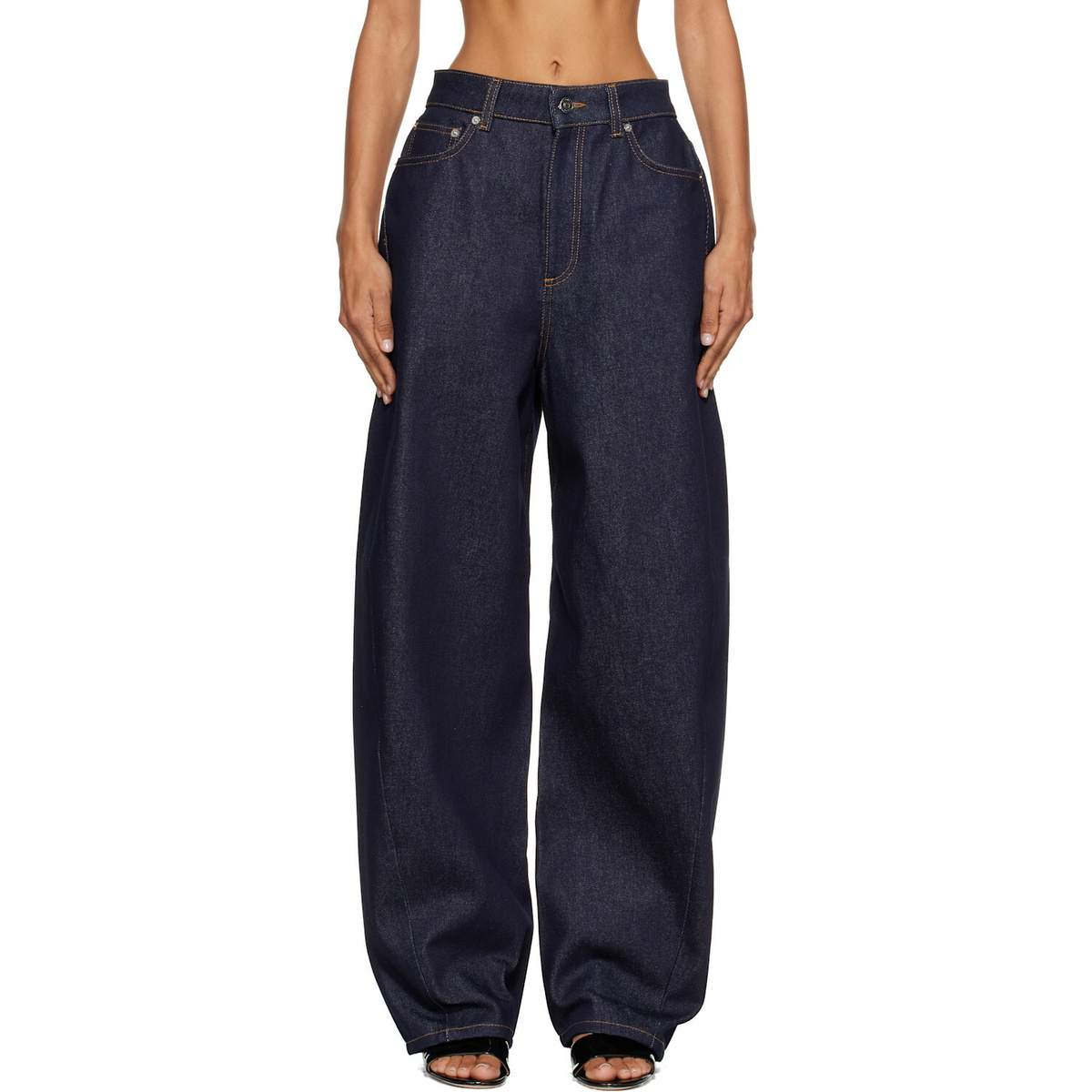Givenchy Navy Cocoon Denim Jeans