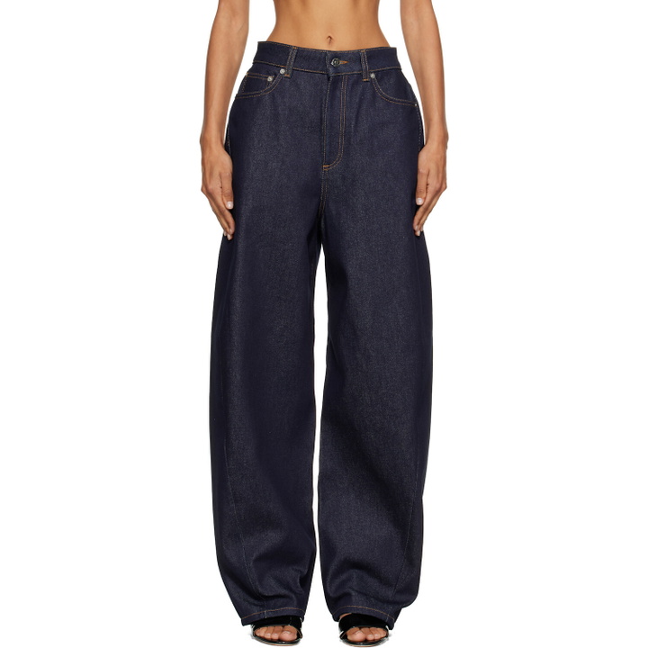 Photo: Givenchy Navy Cocoon Denim Jeans