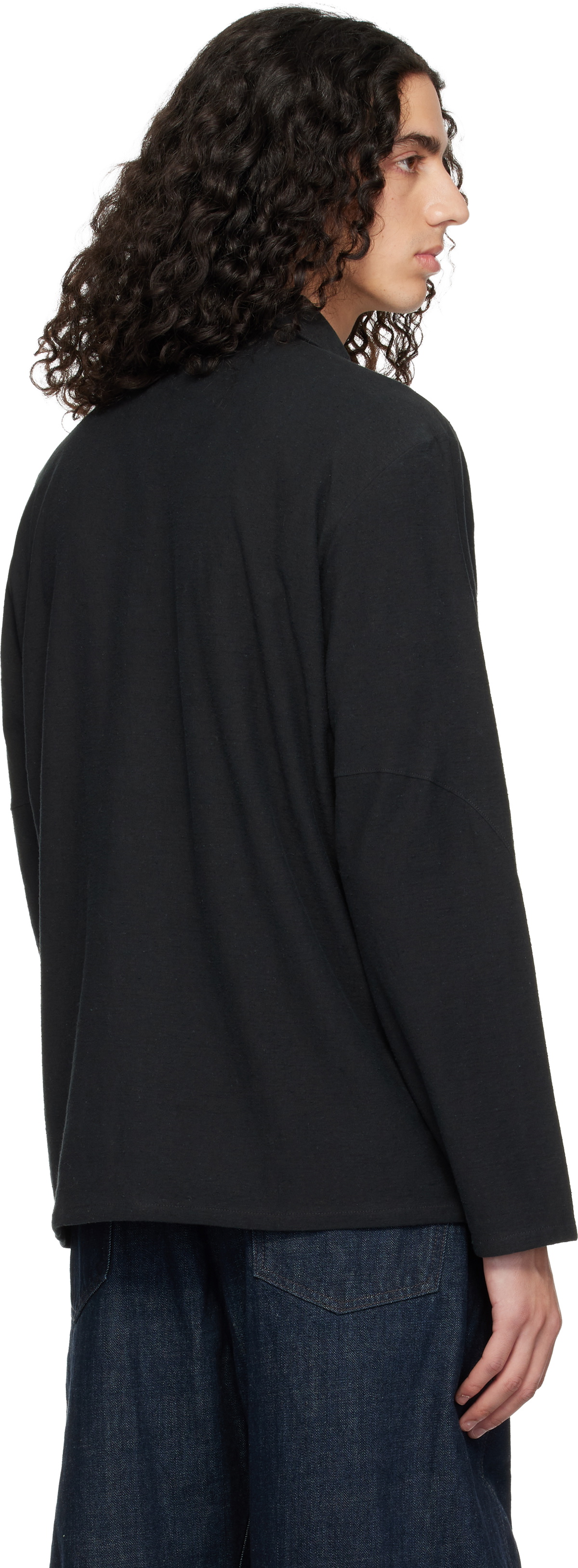 Lady White Co. Black Nep Polo