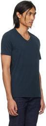 TOM FORD Navy V-Neck T-Shirt