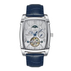 Heritor Valentin Automatic Silver Dial Mens Watch HERHS4403