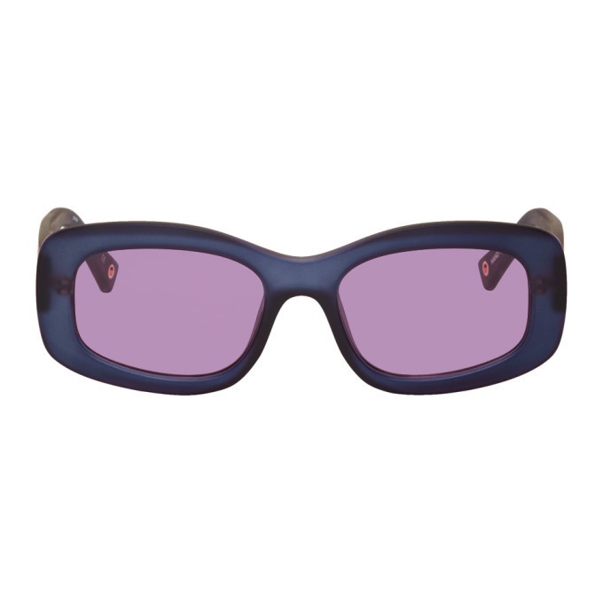Photo: Double Rainbouu Purple Le Specs Edition Five Star Sunglasses