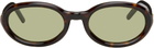 RETROSUPERFUTURE Brown Cherry Sunglasses