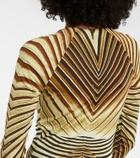 Roberto Cavalli Printed maxi dress