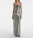 Emilia Wickstead Regina floral cloqué gown