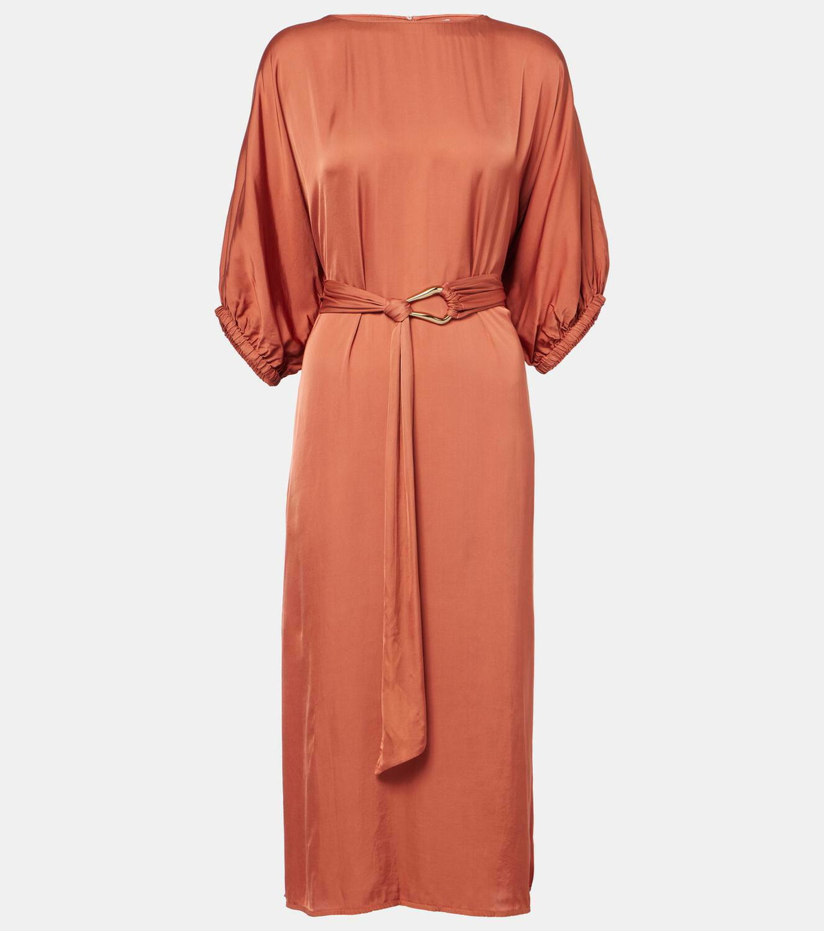 Velvet Laurel satin midi dress Velvet