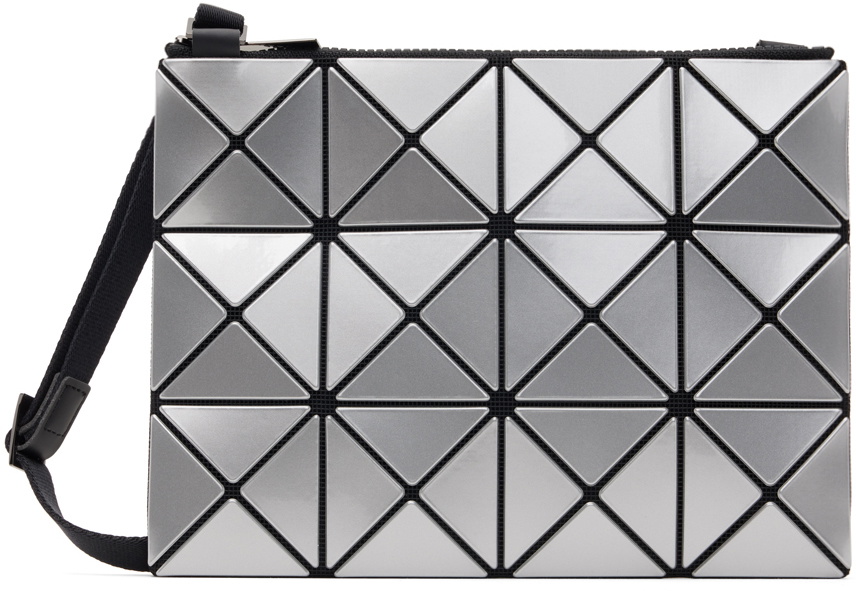BAO BAO ISSEY MIYAKE Silver Lucent Crossbody Bag