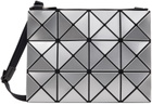 BAO BAO ISSEY MIYAKE Silver Lucent Crossbody Bag