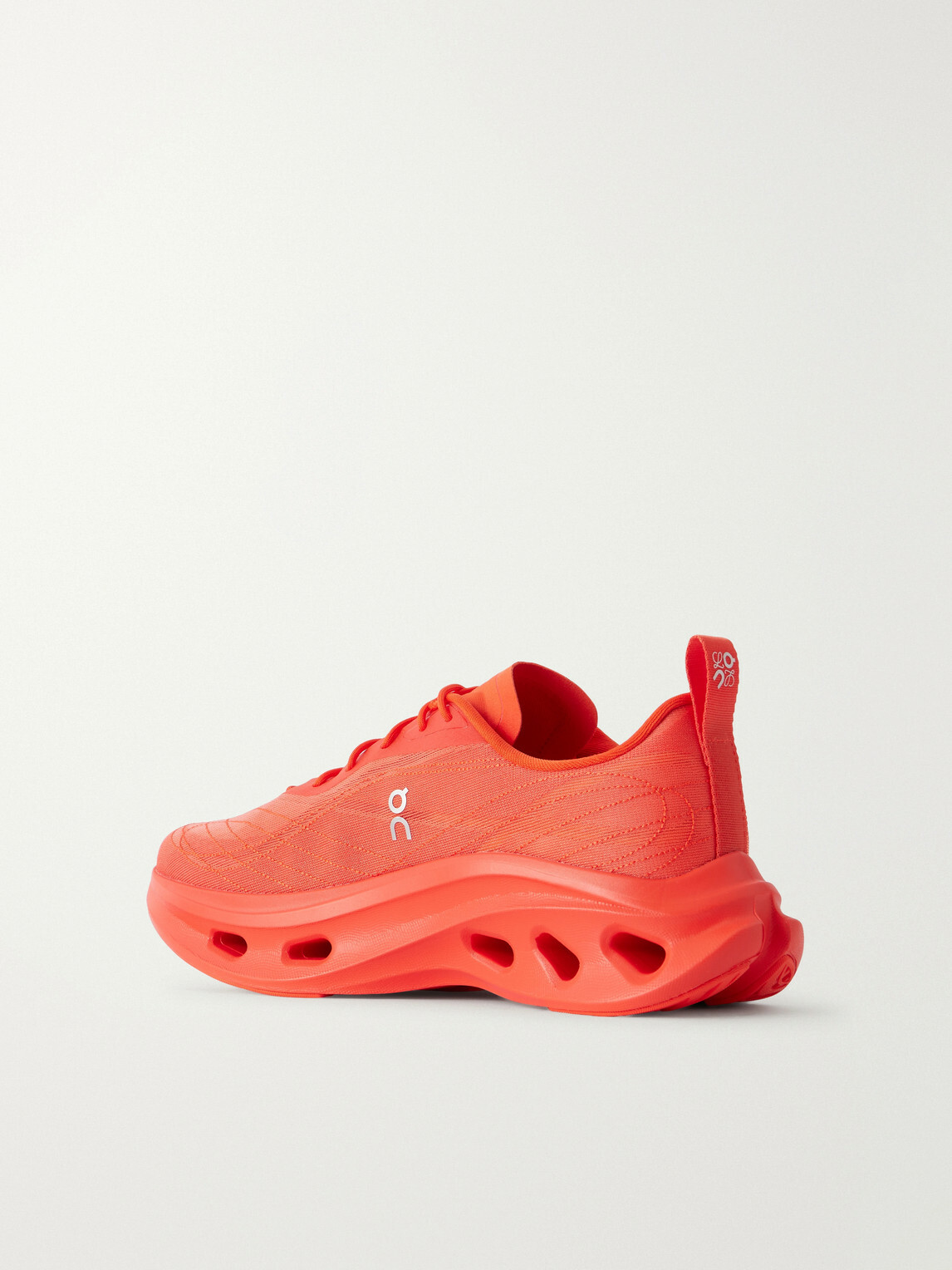LOEWE - On Cloudtilt Rubber-Trimmed Mesh Sneakers - Orange