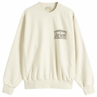 Aries Men's Premium Aged Temple Sweatshirt in Off White