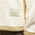 Manresa Men's Dover Half Snap Fleece in Ecru/Caramel