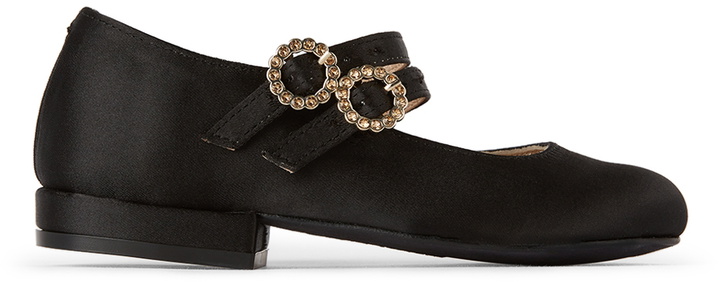 Photo: Bonpoint Baby Tam Jeweled Double-Strap Mary Jane Flats