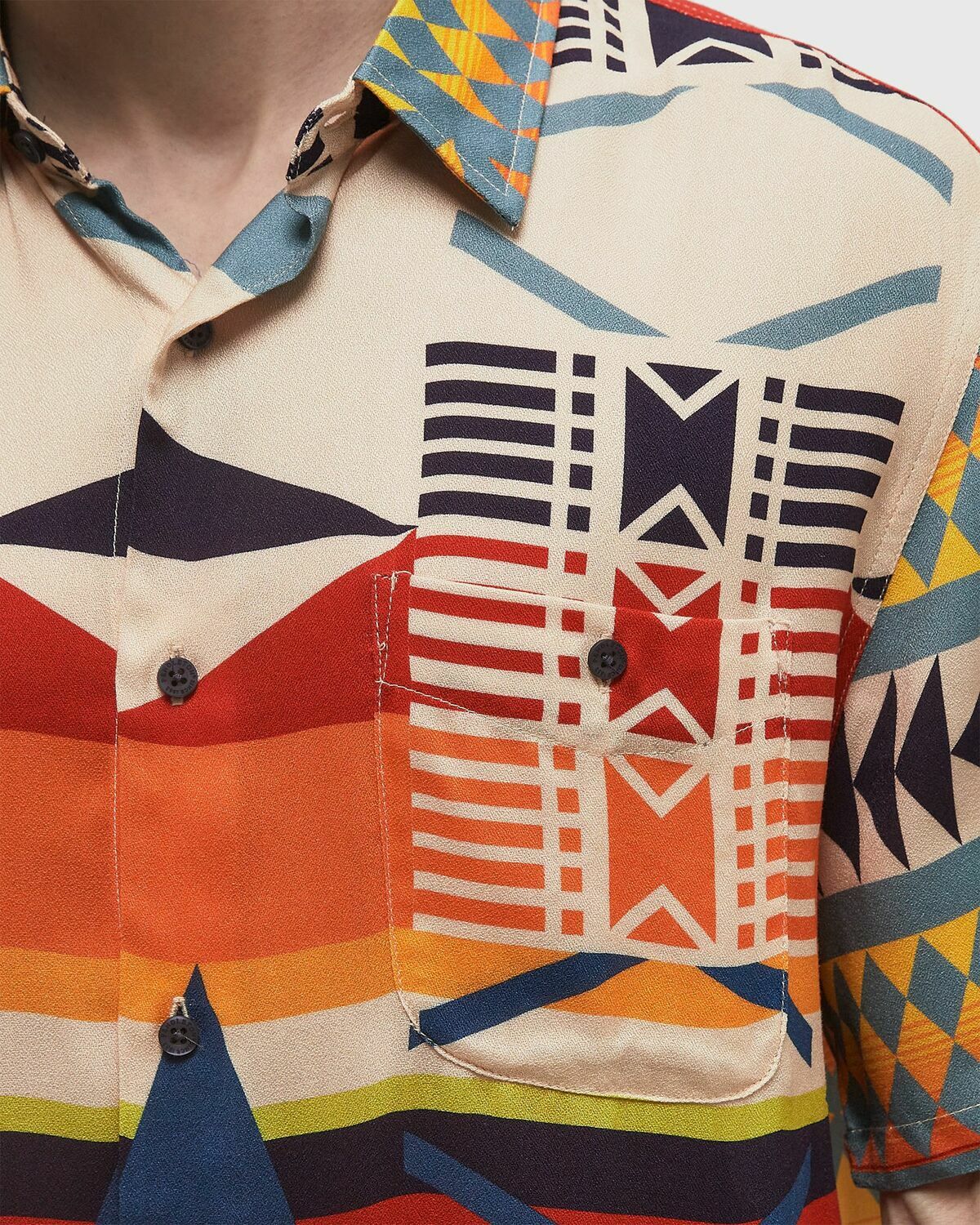 Pendleton VACATION SHIRT Multi-color Mens Shortsleefe