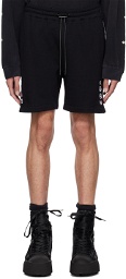 RtA Black Clyde Shorts