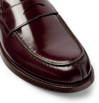 Officine Creative - Vine Leather Penny Loafers - Burgundy