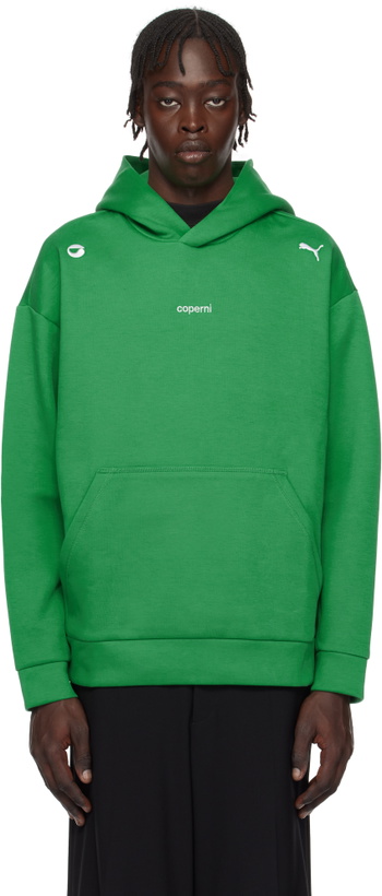 Photo: Coperni Green PUMA Edition Jersey Hoodie