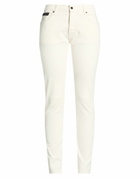 Costume National Womens Jeans Cream