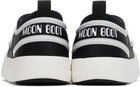 Moon Boot Black & White Park Icon Loafers
