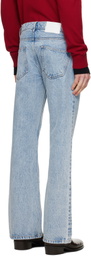 Ernest W. Baker Blue Flare Jeans